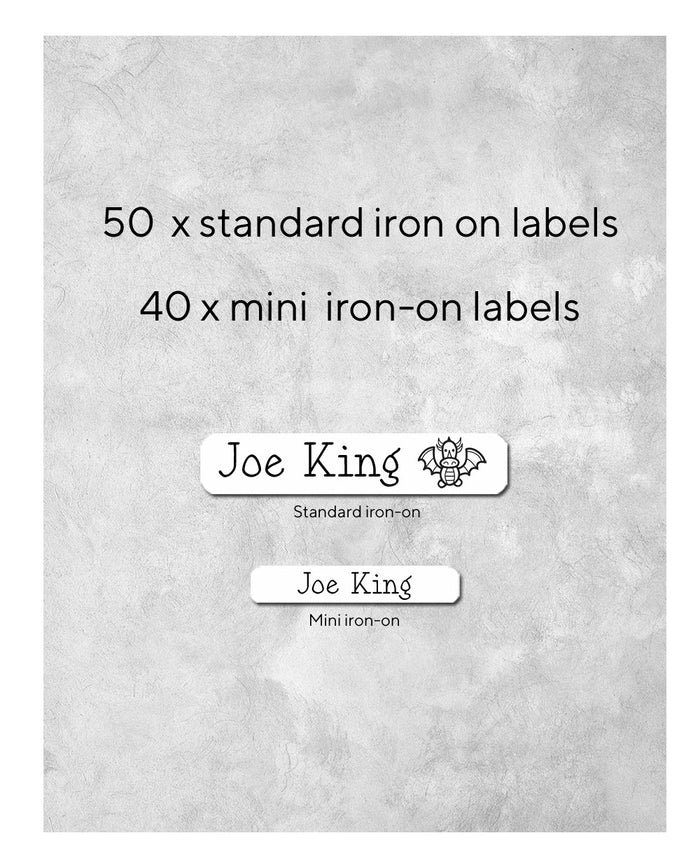 Mixed Clothing Label Pack